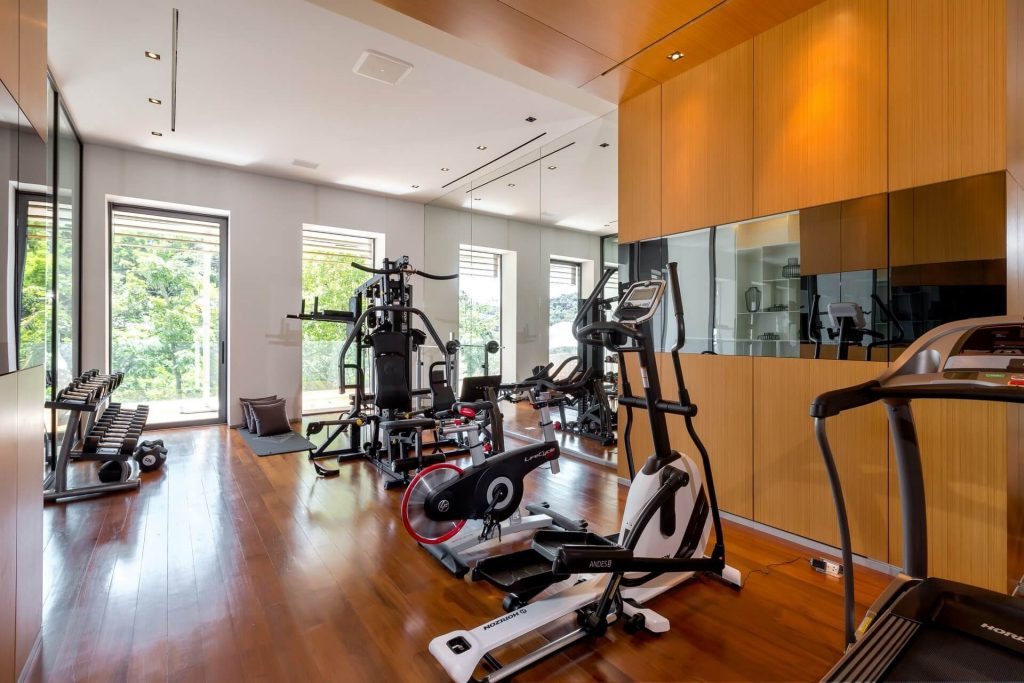 Gym & Sauna — Cliff Top Residence